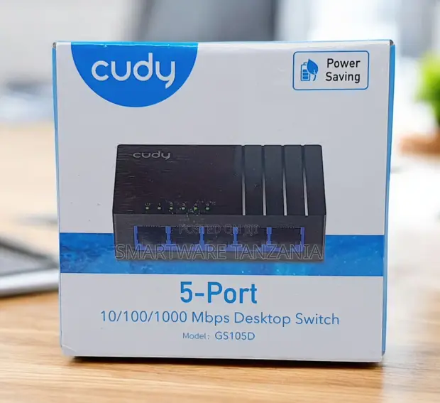 Cudy GS105D Switch ya Gigabit ya Milango 5 - 1