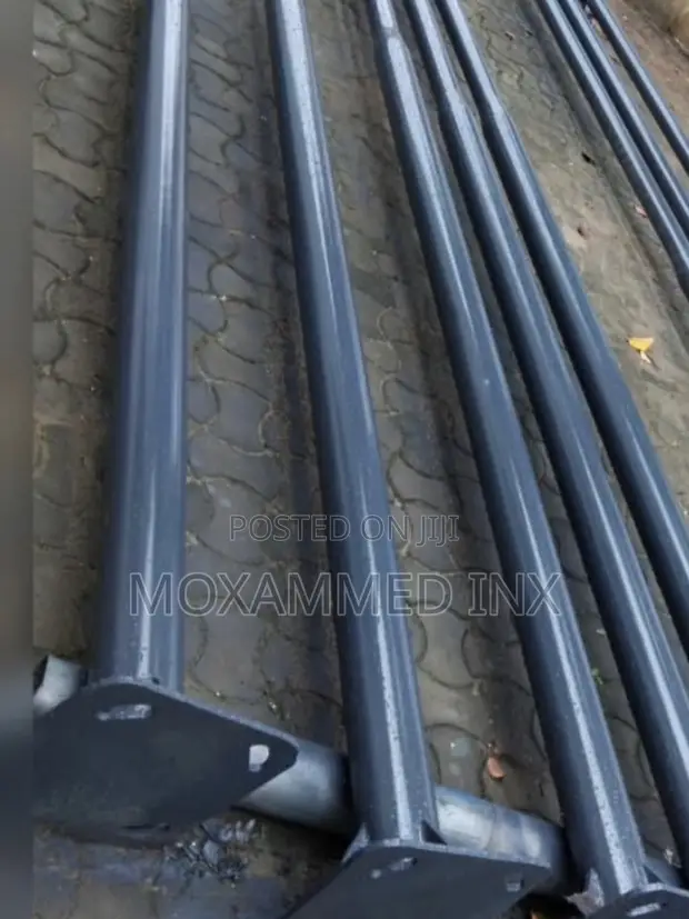 Galvanized Steel Light Pole - 8 Meters - 1