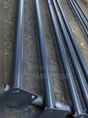 Galvanized Steel Light Pole - 8 Meters