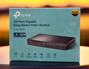 TP-Link TL-SG1210MPE Switch ya Gigabit PoE+ 10-Port (123W)