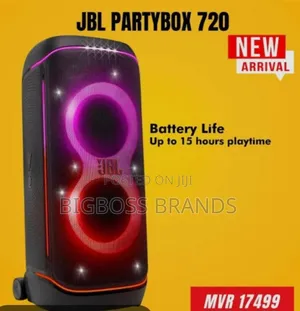 JBL PartyBox 720 Speaker - Mpya Kabisa