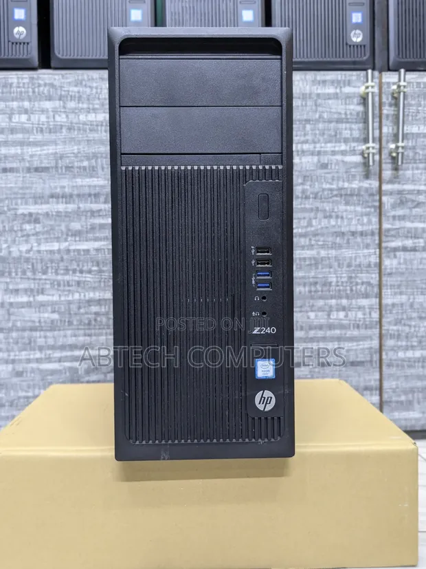 HP Z240 Workstation Desktop Computer - 1
