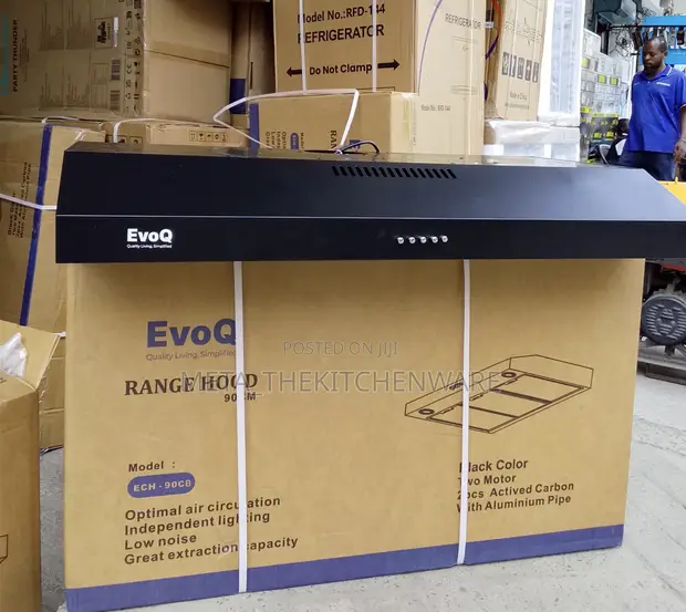 Evoq Kitchen Range Hood 90x60cm - 1
