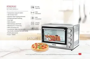 Nikai Electric Oven 52L Stainless Steel