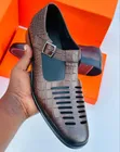 Viatu vya Wanaume vya Clarks vya Ngozi (Mules/Sandals) - Vipya Kabisa - 3