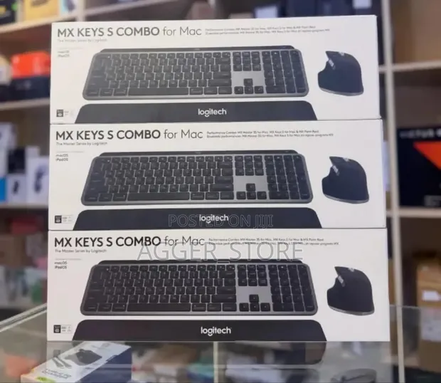 Logitech MX Keys S Combo kwa Kibodi ya Mac - 1