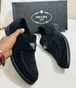 Prada Classic Moccasins - Men's Leather Shoes - 1