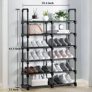 Stylish 6-Tier Shoe Rack - Brand New