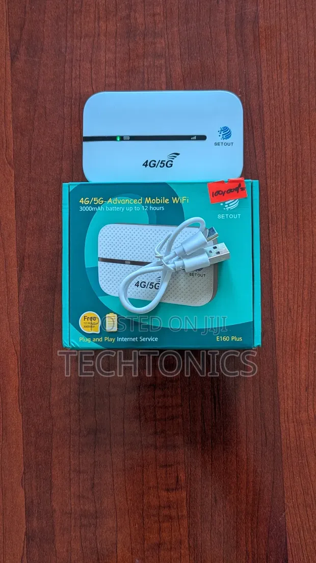 Setout Mobile WiFi - Mifi Portable Haraka 4G/5G - 1