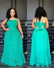 Quality Multicolor Long Dress for Women - 2