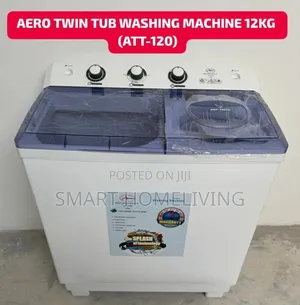 MAC 12kg Twin Tub Washing Machine - Brand New