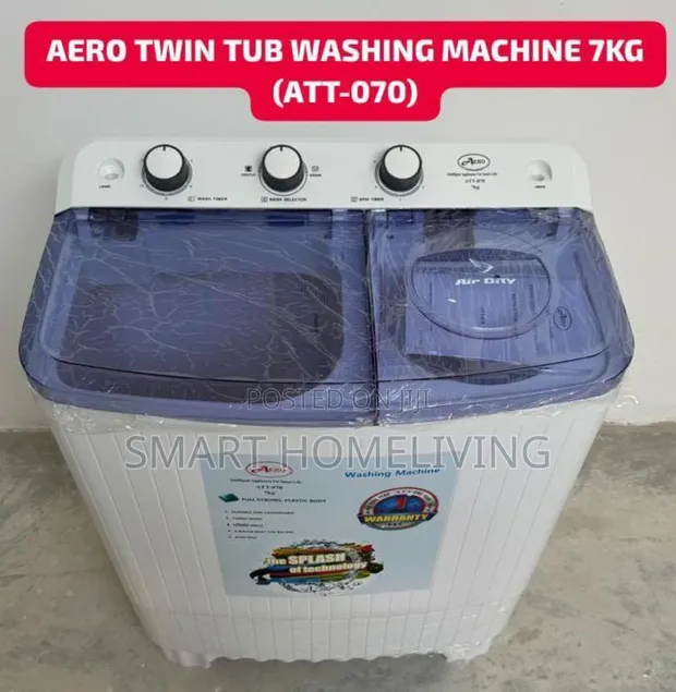 MAC 7kg Twin Tub Washing Machine - Brand New - 1