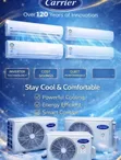 Kiyoyozi Kipya Kabisa Carrier QHG 12000 BTU Midwall Split - 2