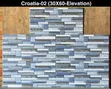 Hexagon Wall Tiles - Ceramic, Matt Finish - 1