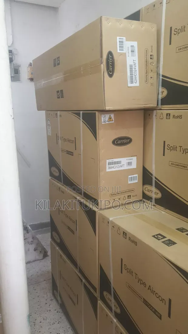 24000 BTU Carrier QHG Midwall Split Air Conditioner - Made in Thailand - 1