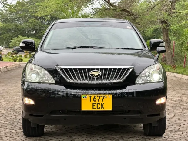 Toyota Harrier 2007 Nyeusi - 1