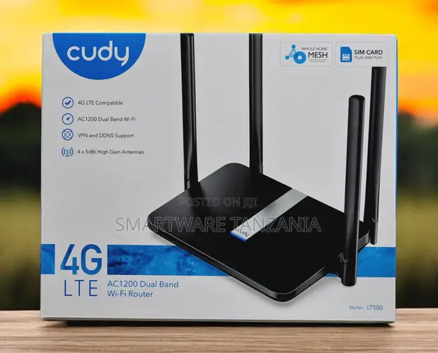 Cudy LT500 4G LTE AC1200 Dual-Band Wi-Fi Router - 1
