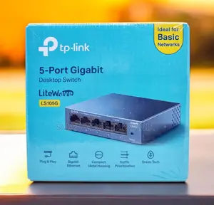 TP-Link LiteWave LS105G Switch ya Gigabit ya Desktop yenye Port 5