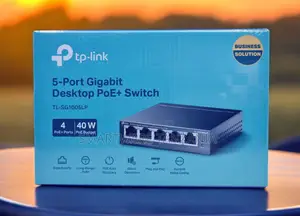 TP-Link TL-SG1005LP 5-Port Gigabit PoE+ Switch 40W