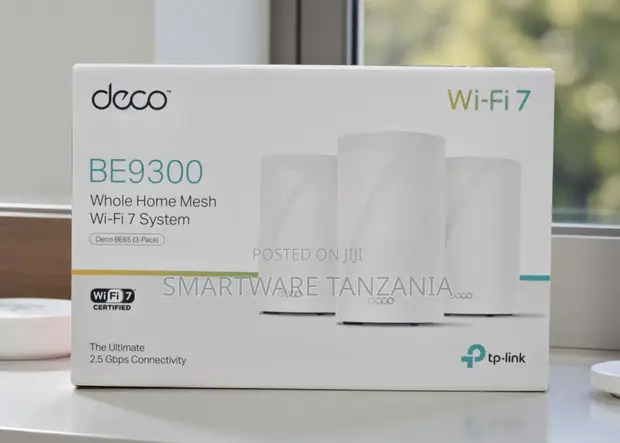 TP-Link Deco BE65 BE9300 Wi-Fi 7 Mesh System (3-Pack) - 1