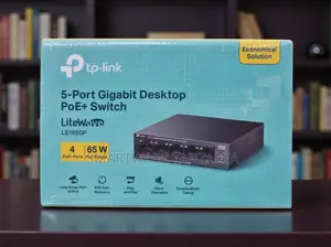 TP-Link LiteWave LS105GP 5-Port Gigabit PoE+ Switch