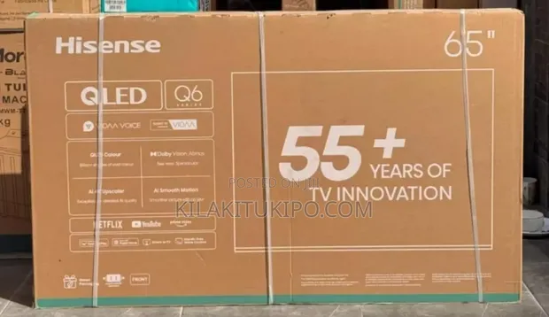Hisense 65-Inch QLED Q6 Series 4K UHD Smart TV - 1