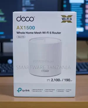 TP-Link Deco X10 AX1500 Whole Home Mesh Wi-Fi 6 Router Unit