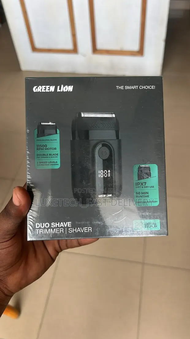 Green Lion Duo Shave Trimmer na Shaer - 1