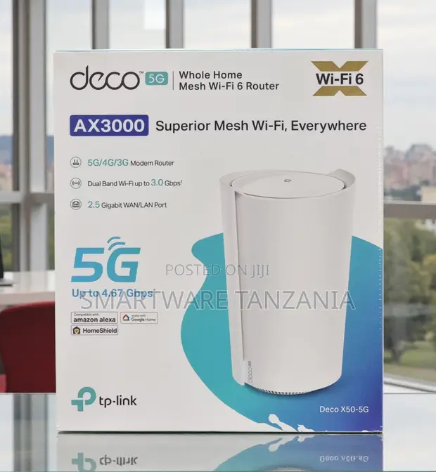TP-Link Deco X50-5G AX3000 Whole Home Mesh Wi-Fi Router - 1