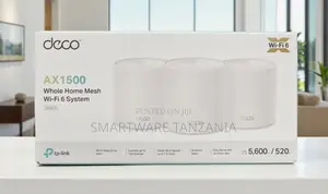 TP-Link Deco X10 AX1500 Mfumo wa Wi-Fi 6 Mesh kwa Nyumba Nzima (3-Pack)