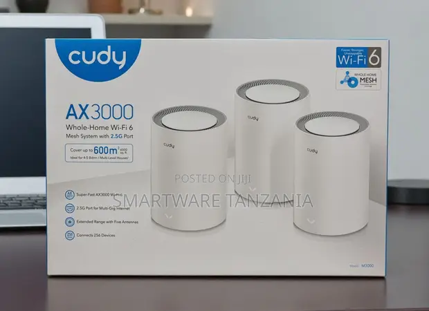 Cudy M3000 AX3000 Wi-Fi 6 Mesh System (3-Pack) - 1