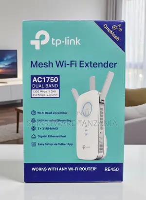 TP-Link RE450 AC1750 Dual Band OneMesh Wi-Fi Extender