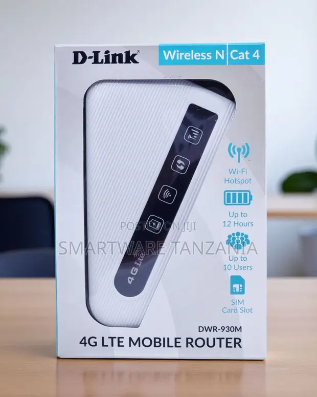 D-Link DWR-930M 4G LTE Mobile Wi-Fi Hotspot Router - 1