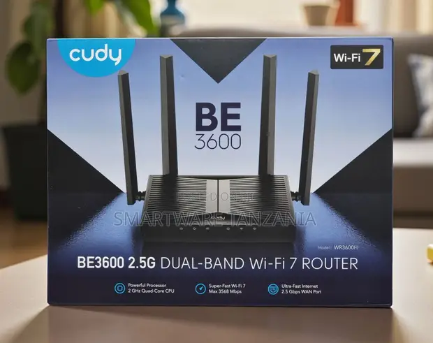 Cudy WR3600H BE3600 Wi-Fi 7 Router (2.5Gbps) - 1
