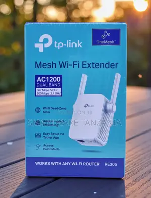 TP-Link RE305 AC1200 Dual Band OneMesh Wi-Fi Extender