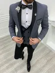 Men's Turkish Suits - Black, Smart Brand - 2