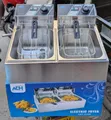12L ADH Deep Fryer ya Umeme yenye Vyumba Viwili - 2