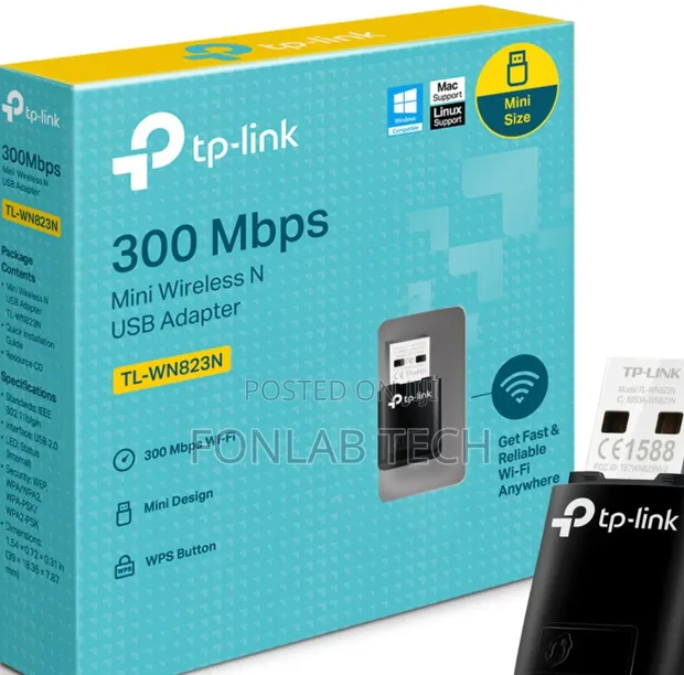 TP-Link Wireless Adapter 300Mbps - 1