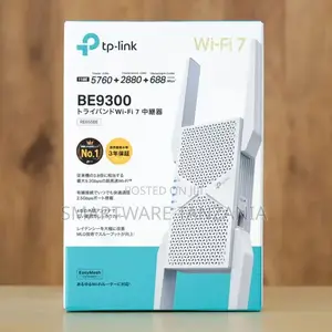 TP-Link RE655BE BE9300 Tri-Band Wi-Fi 7 Range Extender