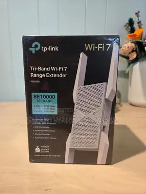 TP-Link RE653BE BE10000 Tri-Band Wi-Fi 7 Range Extender