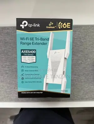 TP-Link RE815XE AXE5400 Wi-Fi 6E Tri-Band Range Extender