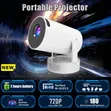 Projector ya Smart Inayochajiwa HY300 Pro+ Android 11 - 2