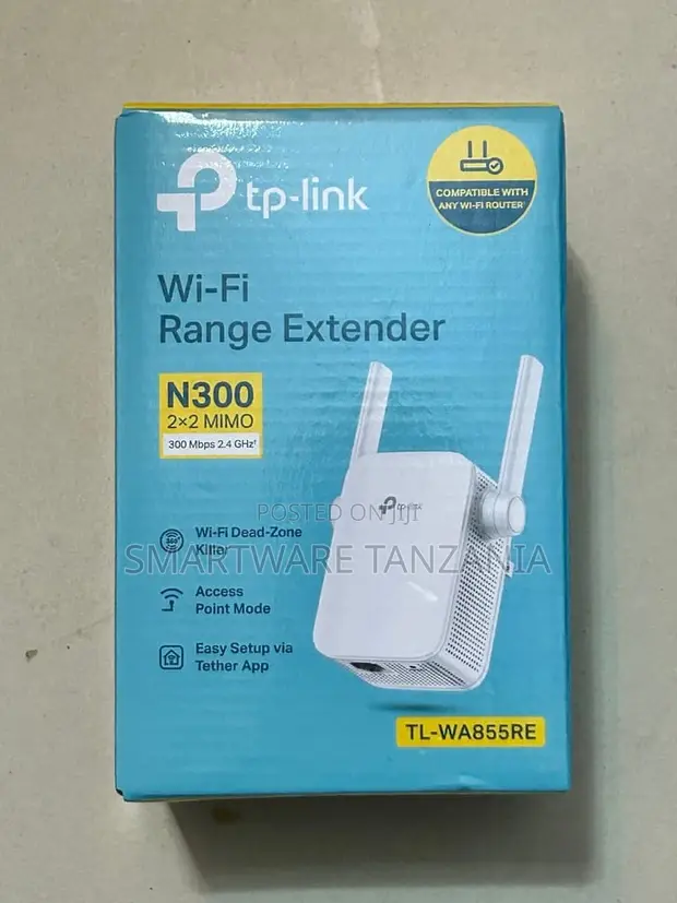 TP-Link TL-WA855RE N300 Wi-Fi Range Extender - 1