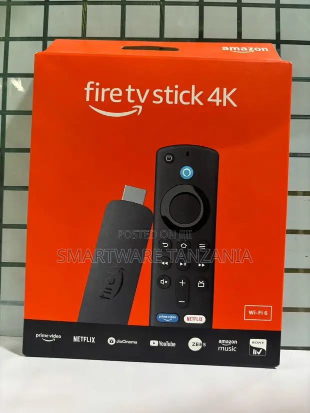 Amazon Fire TV Stick 4K Wi-Fi 6 Alexa Remote - 1