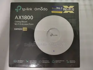 TP-Link Omada EAP620 HD AX1800 Wi-Fi 6 Ceiling AP PoE