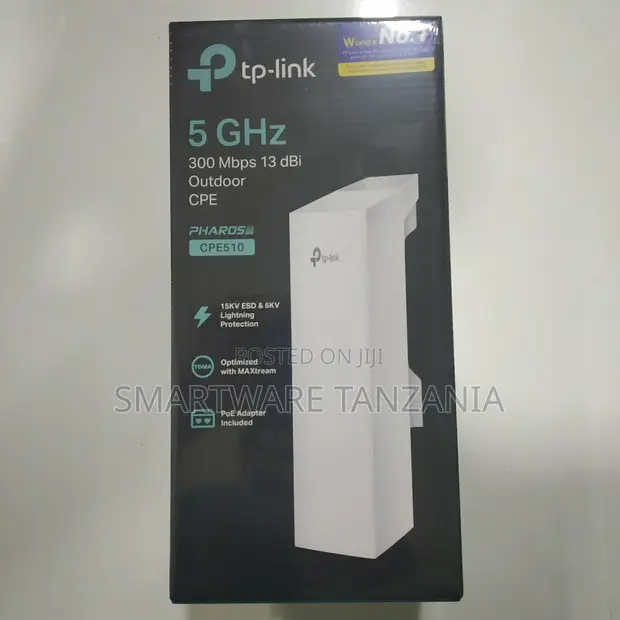 TP-Link CPE510 5GHz 300Mbps Outdoor Wireless Bridge - 1