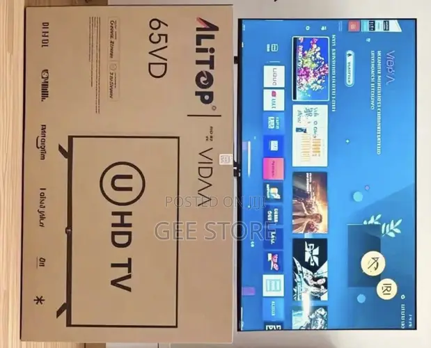 Alitop 65" Vidaa Smart UHDTV - 1