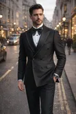 Marshalino & Black Smart Men's Original Suits - Turkey Style - 5