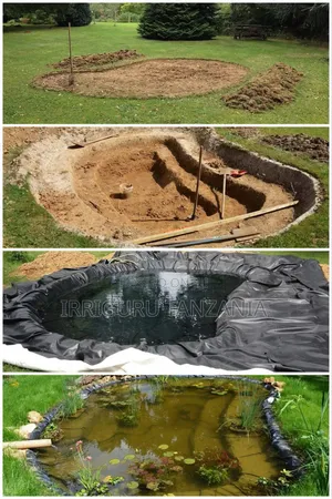 Tarpaulin Liners for Water Storage & Ponds
