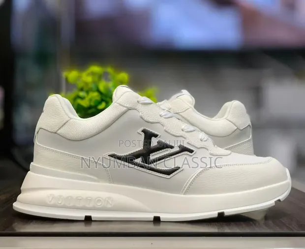 Louis Vuitton Original Leather Sneakers Shoes - 1